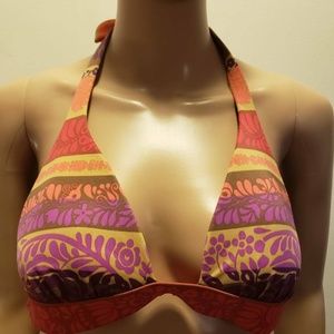 Victorias Secret Womens M Bikini Swim Top Pink